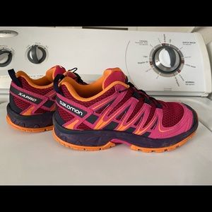 Kids Salomon Hiking Shoes.